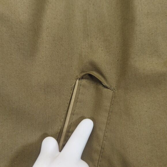 London Fog Maincoats Trench Coat Zip Out Quilt Green/Khaki 10 Regular VTG USA - Picture 8 of 13